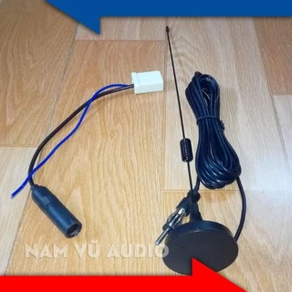 Jack chuyển ăng ten vuông 2 lỗ thành Tròn - dùng cho CD ô tô