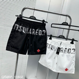 89 Quần Short Gió Nam Dsq2 In Chữ Ngang Quần Dập Logo Lá Đỏ Cạp Chun Dây Thắt Dành Cho Anh Em Boy Phố Đi Học Đi Chơi Hot