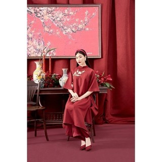 RẬP - Áo Dài Như Ý Đỏ 2023 - FS