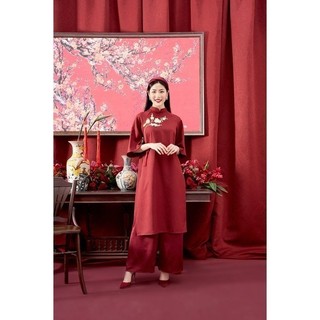 RẬP - Áo Dài Như Ý Đỏ 2023 - FS