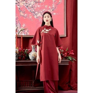 RẬP - Áo Dài Như Ý Đỏ 2023 - FS