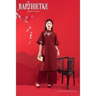 RẬP - Áo Dài Như Ý Đỏ - FREESIZE