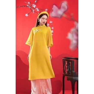 RẬP - Áo Dài Như Ý Vàng - FREESIZE