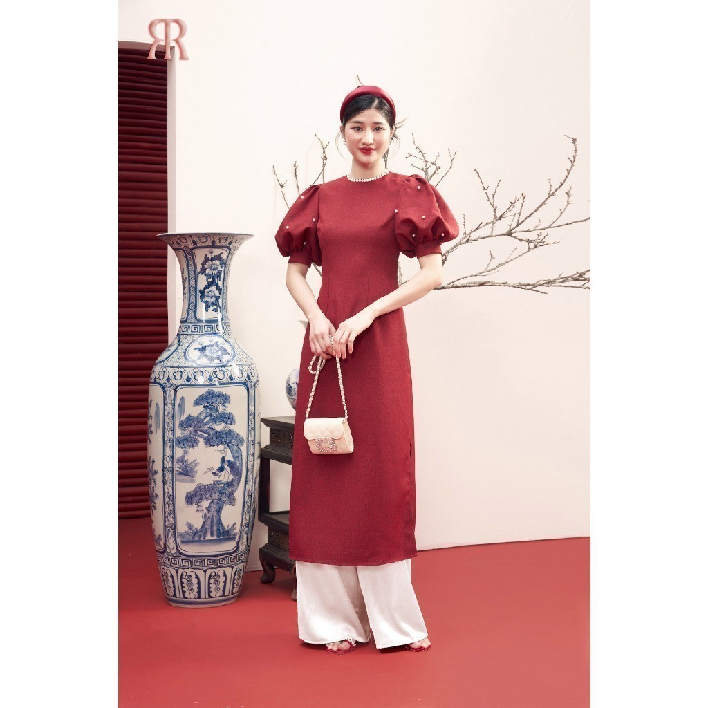 RẬP - Áo Dài Tết Đỏ 2023