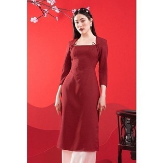 RẬP - Áo Dài Xuân Hỷ Đỏ