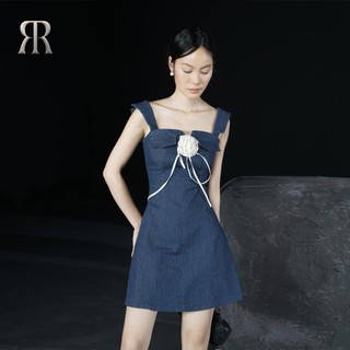 RẬP - Đầm Dây Không Tay Cài Hoa - PRIME 32