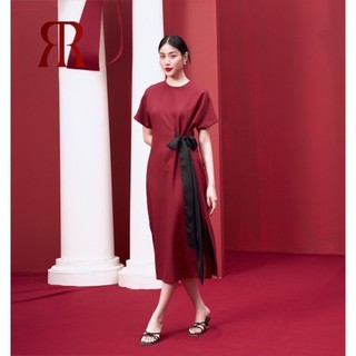 RẬP - Đầm Đỏ Nơ Đen - XMAS 20 - FS