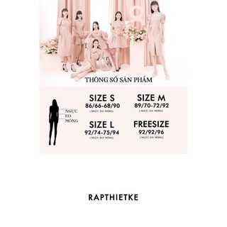 RẬP - Đầm Kim Hỷ Đen - FS