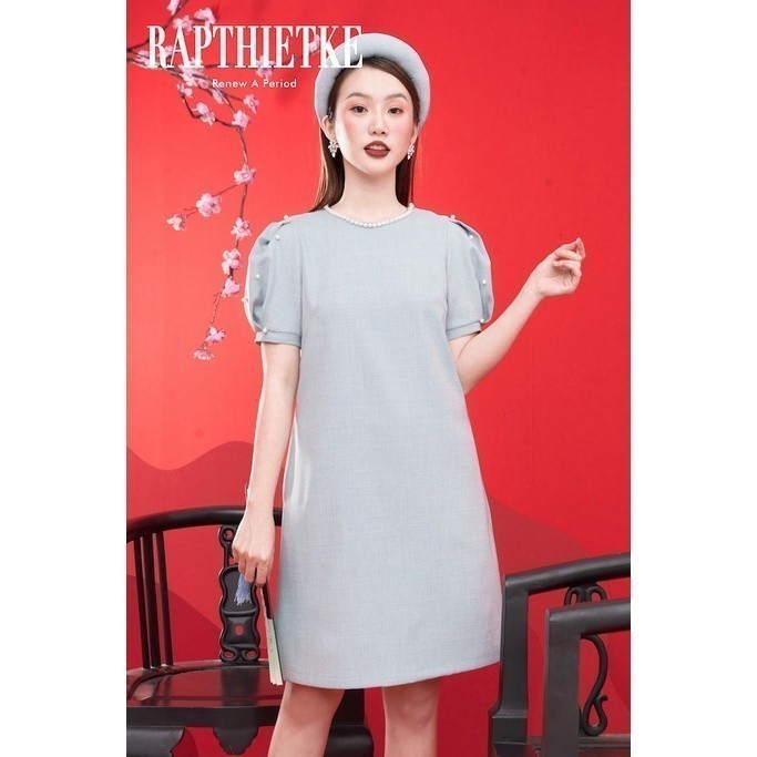 RẬP - Đầm Kim Hỷ Xanh - FREESIZE