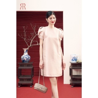 Rập - đầm kim hỷ hồng dâu 2023 - fs