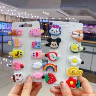 Kẹp tóc siêu xinh cho bé, cặp tóc mái kiểu hoạt hình xinh xắn cho bé gái - #kep_toc_cho_be