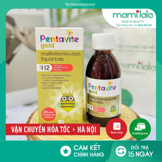 [Tem Chemist] Siro Vitamin Tổng Hợp PENTAVITE Úc cho bé Penta-vite từ 1-12 tuổi - Úc