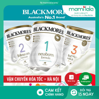 [CHUẨN AIR] Sữa Blackmores số 1,2,3 mẫu mới nhất 900g (Date mới nhất) - Xuất xứ Úc ÚC