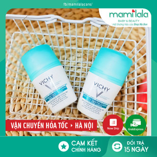[CHÍNH HÃNG] Lăn Khử Mùi Vichy Traitement Anti-Transpirant Pháp, 50ml