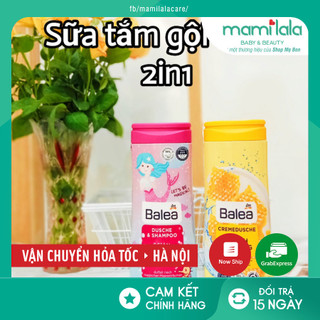 Sữa tắm gội balea kids 2in1 cho bé 300ml - xuất xứ đức