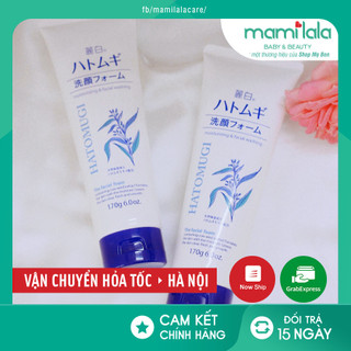 Sữa Rửa Mặt Hatomugi Naturie hạt Ý Dĩ 130g Nhật Bản