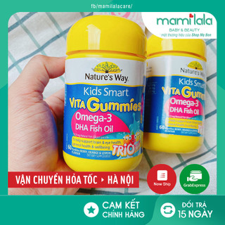 Kẹo Vitamin Nature's Way Kids Smart VITA Omega3 DHA Fish Oil Trio - Úc