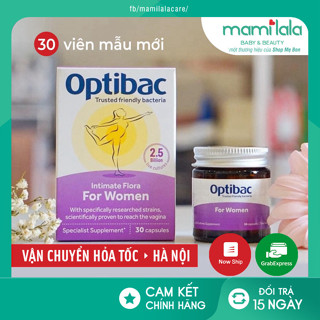 [CHĨNH HÃNG] Men vi sinh Optibac tím, Optibac Probiotics For Women - Xuất xứ UK