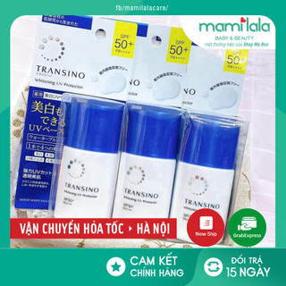 Kem chống nắng Transino Whitening Day Protector 30ml - Xuất xứ Nhật