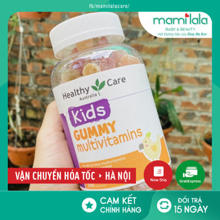 Kẹo Dẻo bổ sung Vitamin Healthy Care Kids Gummy Multivitamin cho bé - Úc