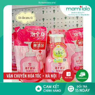 Sữa tắm gội arau baby cho bé 450ml - nhật bản