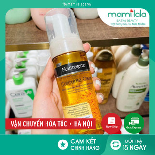 Sữa rửa mặt tạo bọt Neutrogena Nghệ Curcuma Clear 150ml