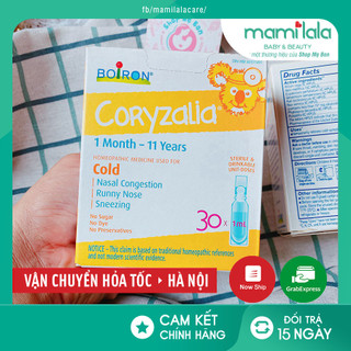 Muối uống vi lượng Coryzalia Boiron Canada hộp 30 tép