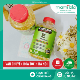 Vitamin E Kirkland 400 IU, E Mỹ (500 viên)