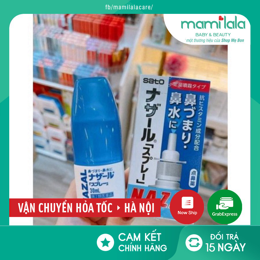 Xịt xoang NAZAL Nhật Bản 30ml