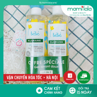 [CHUẨN AIR] Sữa Tắm Gội KLORANE BEBE 2 in 1