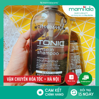 [CHUẨN AIR] Dầu Gội Dành Cho Nam Tonic Pharmaact 600ml Nhật Bản