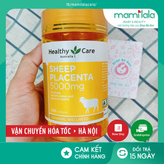 Viên Nhau Thai Cừu Úc Sheep Placenta Healthy Care 5000mg - 100 viên