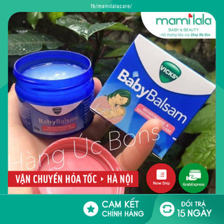 Dầu Ấm Ngực Vicks BaBy Balsam Úc (hũ 50gram)