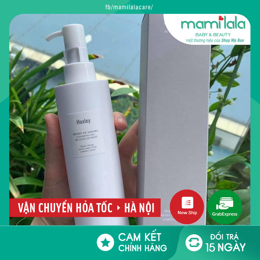 Sữa Rửa Mặt Huxley Dạng Gel 200ml