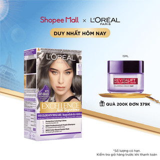 Kem nhuộm dưỡng tóc sâu L'Oreal Paris Excellence Fashion 172ml với tông màu thời trang