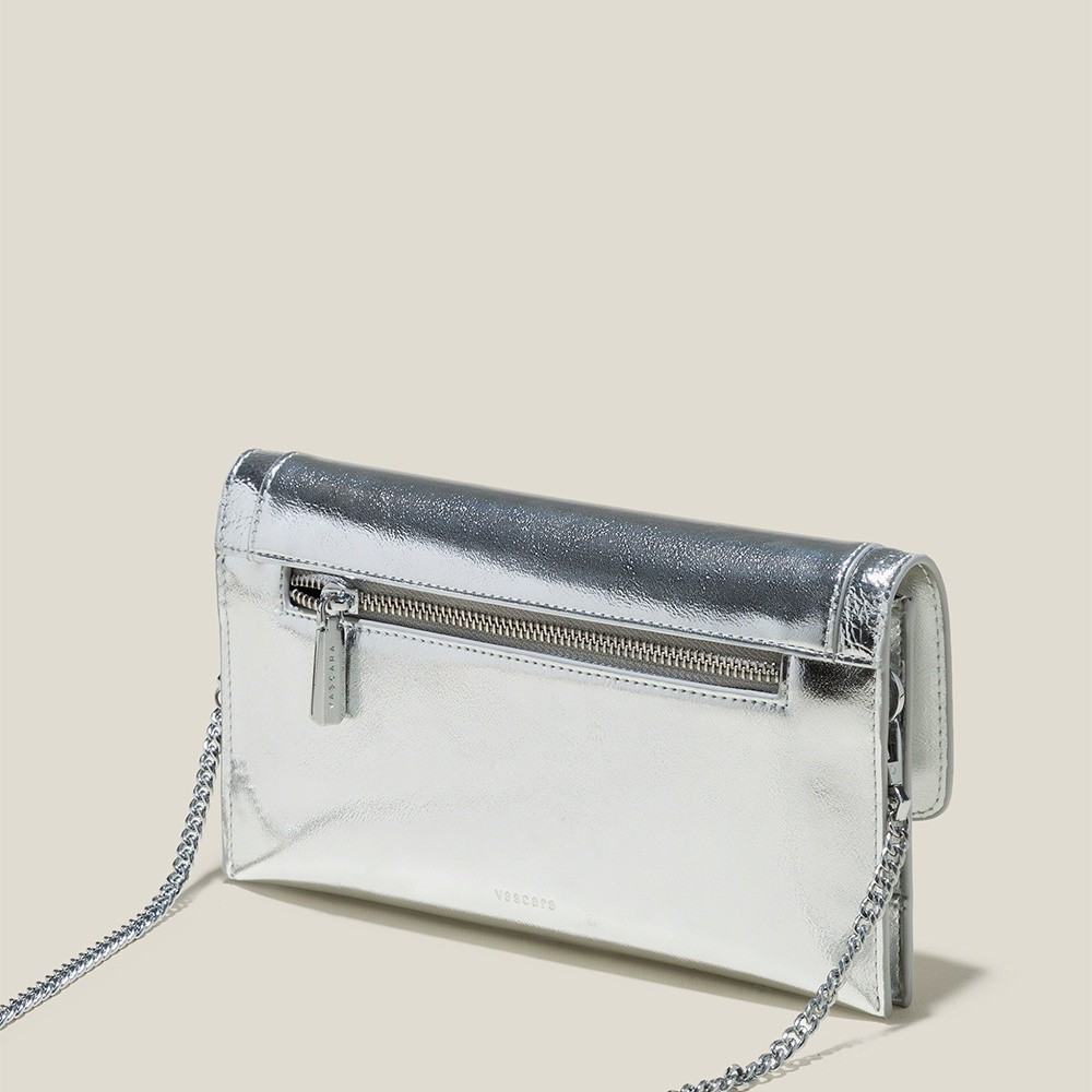 Vascara Clutch Đi Tiệc Nhấn Viền Layer - CLU 0118