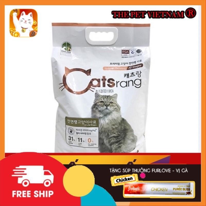 Thức ăn cho mèo - Hạt thức ăn cho mèo các loại Catsrang, Cateye.. mọi lứa tuổi 2KG ( gói chiết )