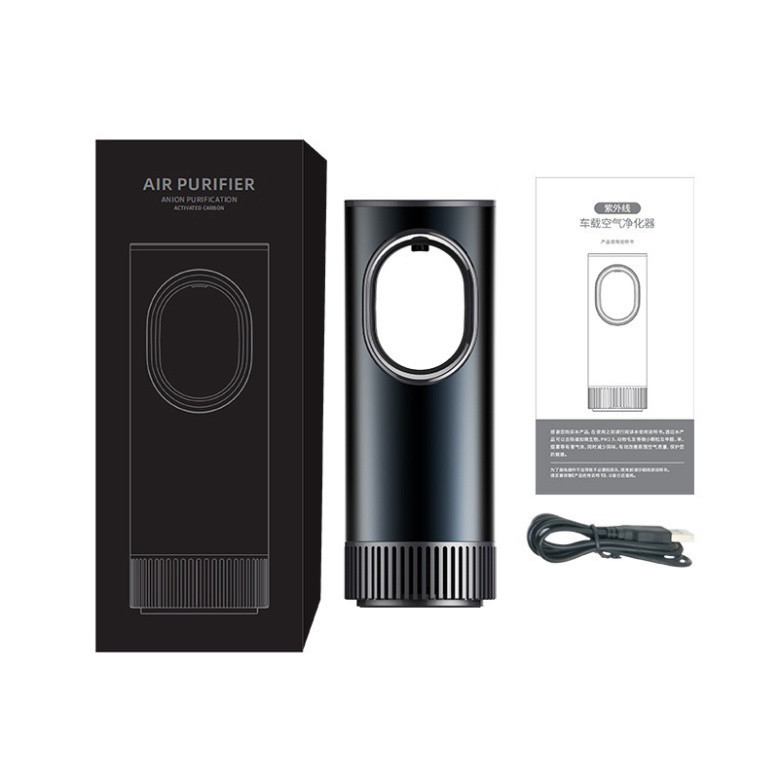 Máy Lọc Không Khí ôTô - Thế hệ Mới - Khử Mùi Hôi - Lọc Bụi Mịn - Đèn UV Tia Cực Sử Lý Nấm Mốc Trên Xe- Bảo Hành 24 Tháng | BigBuy360 - bigbuy360.vn