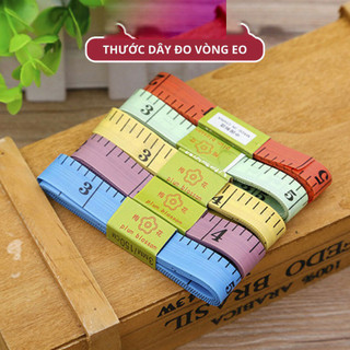 Thước dây đo vòng eo, đo chiều cao trẻ em, đo cắt may dài 1,5m - araki