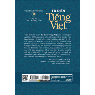 Sách Từ điển Tiếng Việt (Hoàng Phê) - VLB