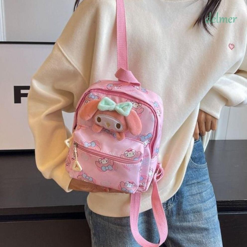 Balo Phim hoạt hình Kuromi Melody. Balo Gấu Bông Đáng Yêu