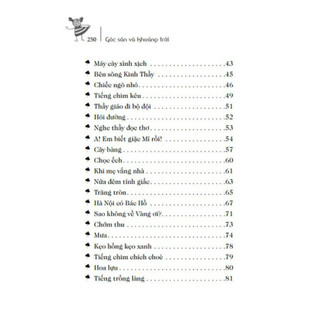 Sách - Góc sân và khoảng trời
