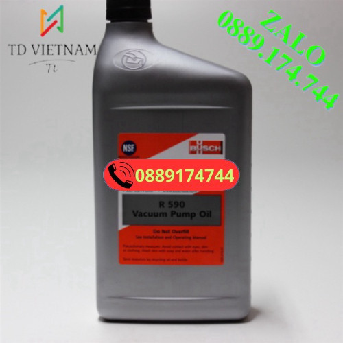 Dầu Busch R-590, Dầu bơm chân không R590