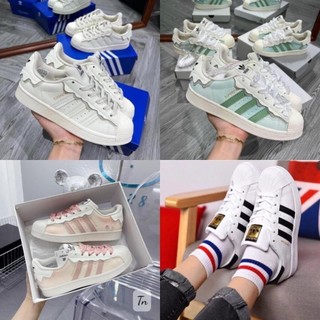Giày thể thao Superstar trắng sọc đen, Giày sneaker Super star trắng vạch đen dùng đi học,tập gym,chạy bộ