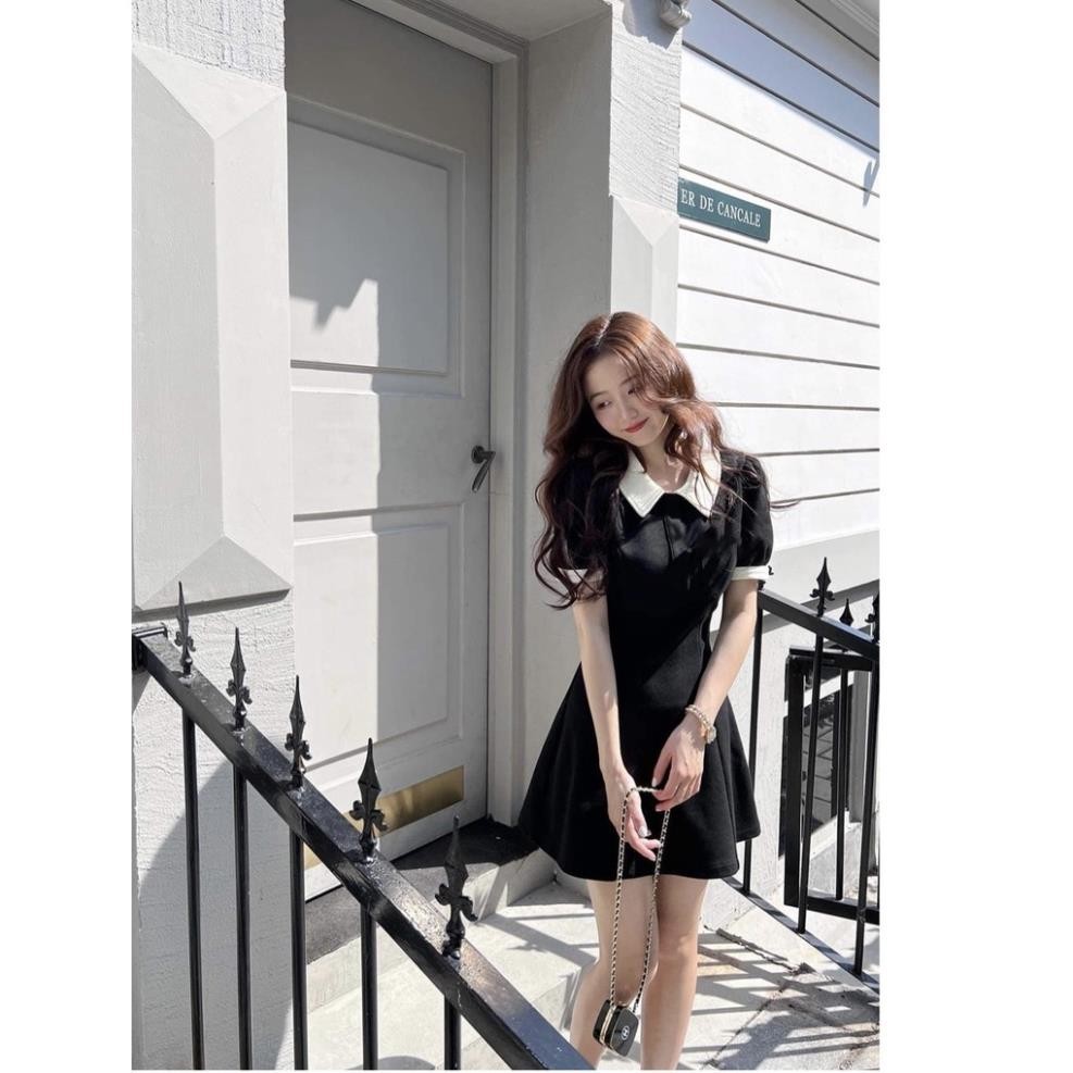 Váy xinh nữ dáng chữ A phong cách Hàn Quốc AA1  Đầm xinh nữ form chữ A chất liệu Lụa Twill mềm mại thoáng mát | BigBuy360 - bigbuy360.vn