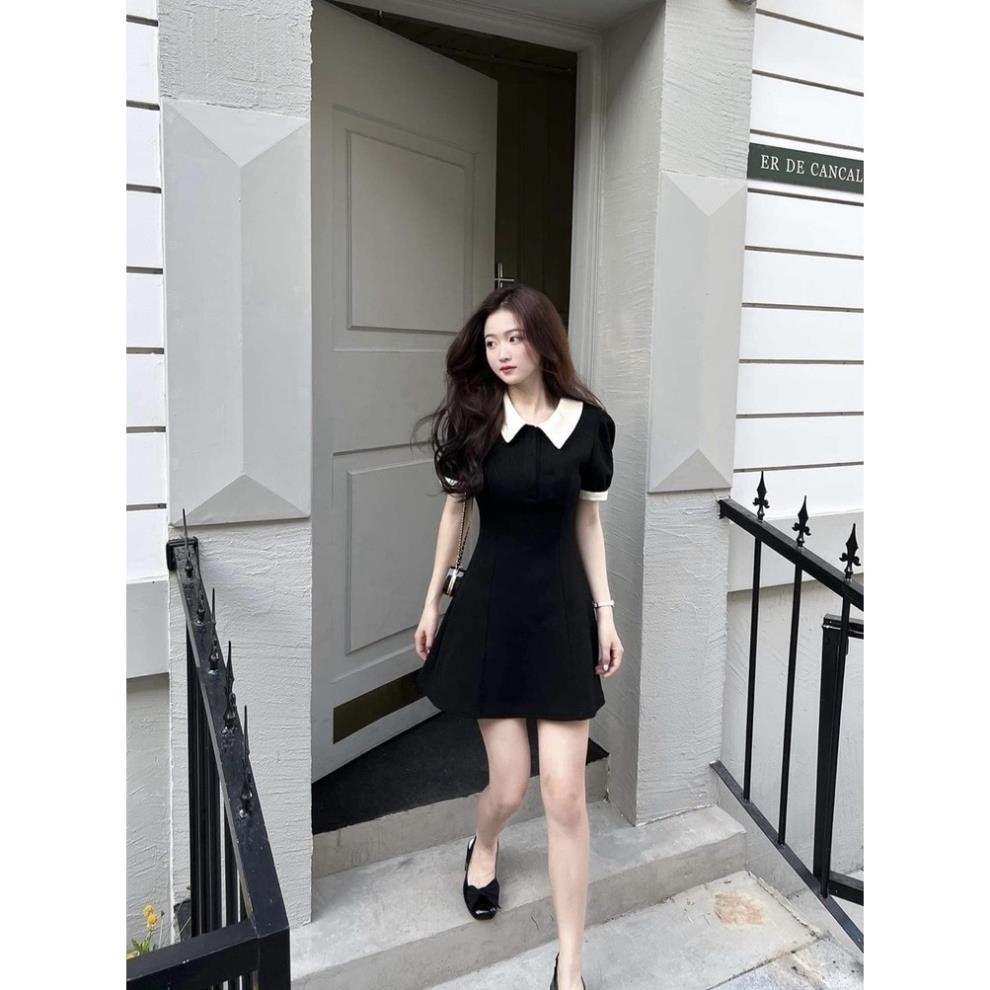 Váy xinh nữ dáng chữ A phong cách Hàn Quốc AA1  Đầm xinh nữ form chữ A chất liệu Lụa Twill mềm mại thoáng mát | BigBuy360 - bigbuy360.vn