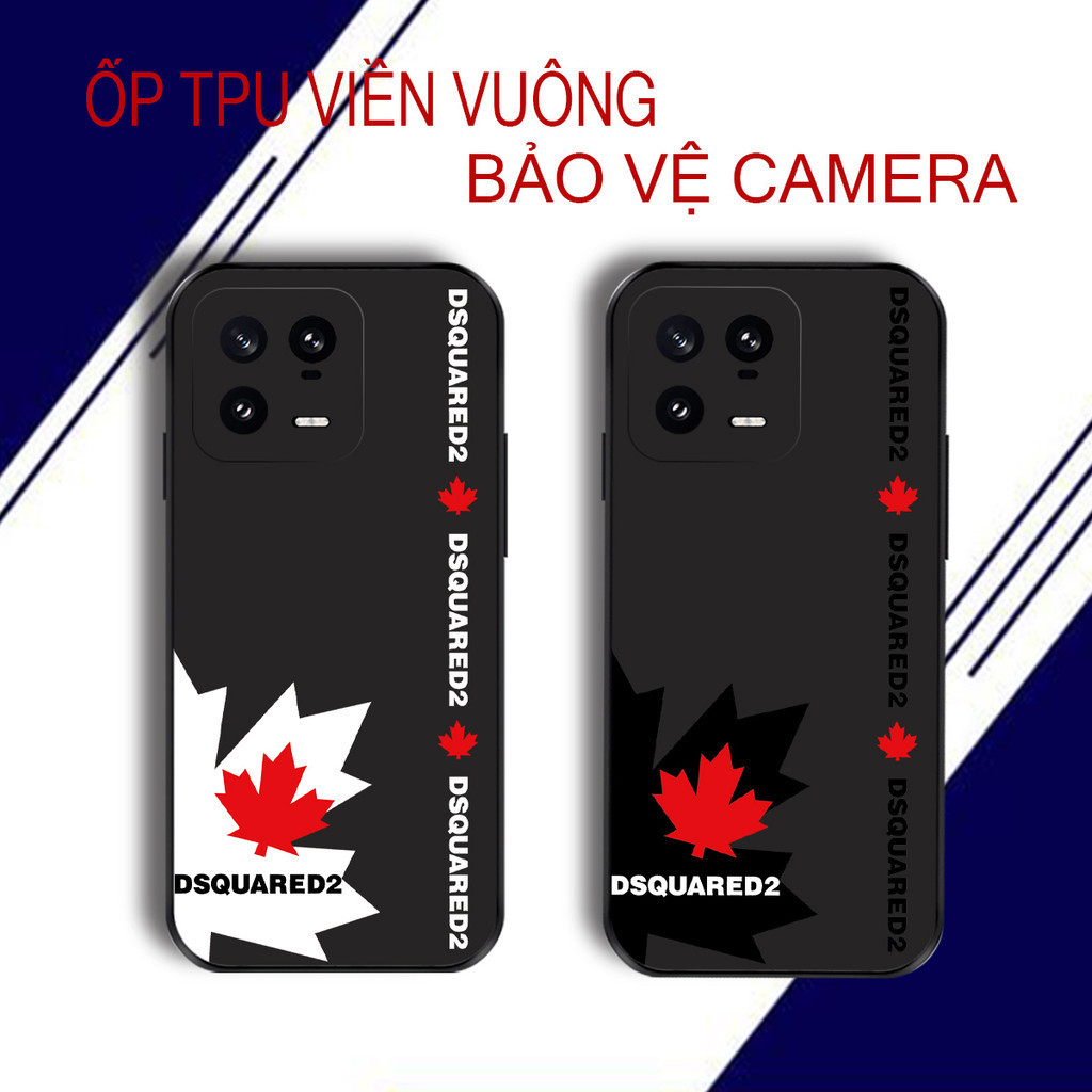 Ốp lưng Xiaomi 13 Pro , Mi 13 Lite TPU cạnh vuông | Kind case Ốp lưng bảo vệ camera