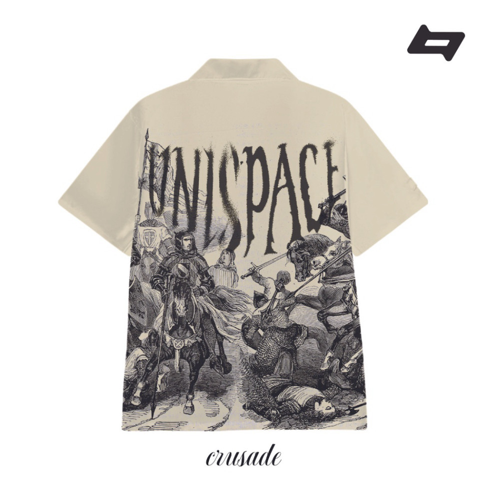 vád fasdfq Áo sơ mi lẢGTEZRGand By Unispace áo form rGFHTYJ unisex nam nữ Crusade vqewrfgtewgrg