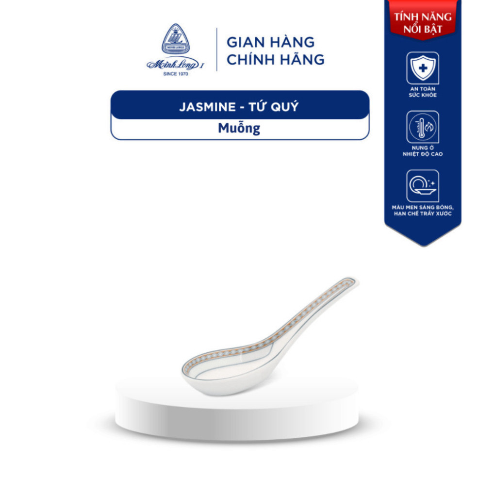 Chén, Bát Ăn Cơm Sứ Minh Long - Jasmine - Tứ Quý - 11.5 cm