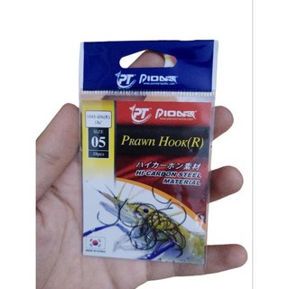 [Siêu Rẻ] Lưỡi Tôm Pioner Prawn Hook